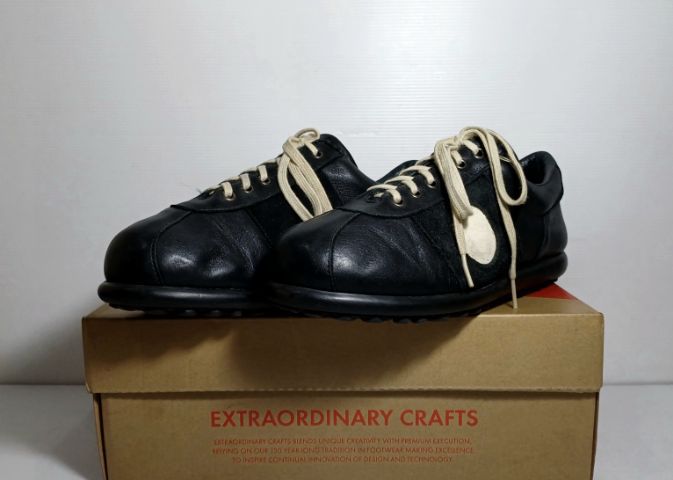 CAMPER Sneakers 41EU(26.5cm) งาน Morocco ของแท้ มือ 2, รองเท้า CAMPER หนังแท้ พื้นเต็มสวย สภาพเยี่ยม มีตำหนิเล็กน้อย ไม่กระทบการใช้งาน รูปที่ 16