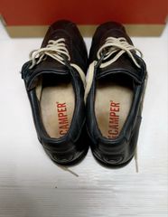 CAMPER Sneakers 41EU(26.5cm) งาน Morocco ของแท้ มือ 2, รองเท้า CAMPER หนังแท้ พื้นเต็มสวย สภาพเยี่ยม มีตำหนิเล็กน้อย ไม่กระทบการใช้งาน-16
