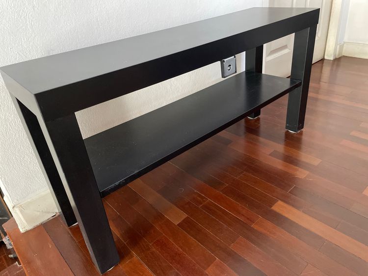 LACK ลัค ตู้วางทีวี IKEA สีดำ ขนาด 90x26x45 ซม รูปที่ 3