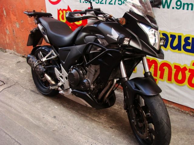 CB500X abs ปี14 ลดราคาล้างสต๊อก เหลือแค่ 79500  รถบ้านมือเดียว รูปที่ 3