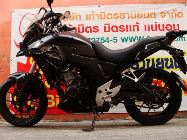 CB500X abs ปี14 ลดราคาล้างสต๊อก เหลือแค่ 79500  รถบ้านมือเดียว รูปที่ 2