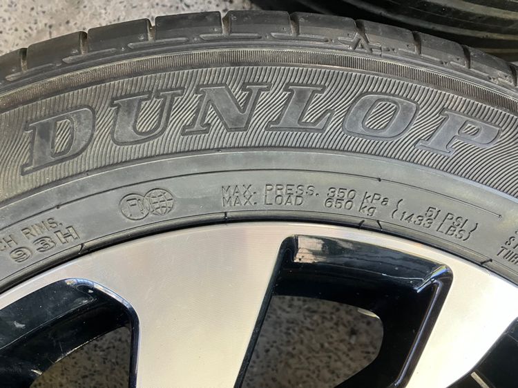 ล้อ Honda CIVIC FC FK 16” รุ่น Top 5รู 114 ไม่คด ไม่ดุ้ง ไม่เคยซ่อม DUNLOP 2018 ยาง 215 55 16 รูปที่ 6
