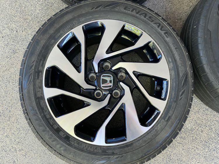 ล้อ Honda CIVIC FC FK 16” รุ่น Top 5รู 114 ไม่คด ไม่ดุ้ง ไม่เคยซ่อม DUNLOP 2018 ยาง 215 55 16 รูปที่ 11