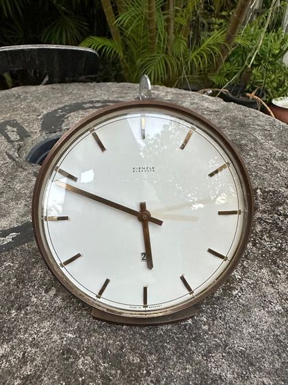 KIENZLE Vintage German Brass Table Clock, รูปที่ 11