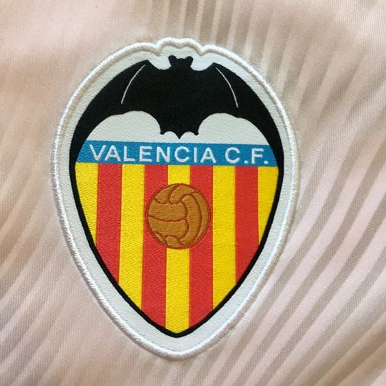 ผู้ชาย ขาว เสื้อเจอร์ซีย์ Puma เสื้อฟุตบอล Valencia