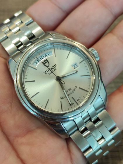 นาฬิกา TUDOR Glamour Day-Date Silver Dial  รูปที่ 15