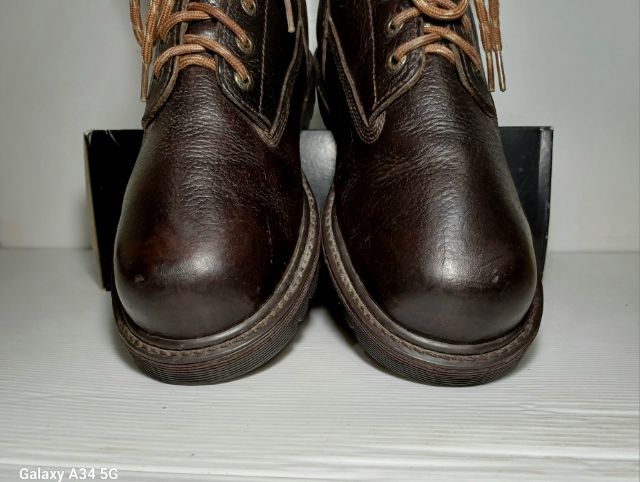 POLO Ralph Lauren "GUARDS CLUB" Safty Boots 44EU(28.5cm) Original ของแท้ มือ 2, รองเท้าบู้ทเซฟตี้หัวกันกระแทก หนังแท้ มีรอยขีดข่วนเล็กน้อย รูปที่ 5