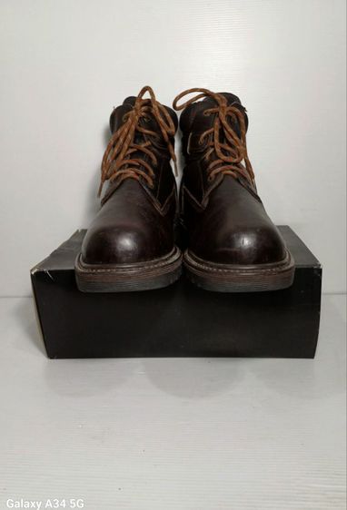 POLO Ralph Lauren "GUARDS CLUB" Safty Boots 44EU(28.5cm) Original ของแท้ มือ 2, รองเท้าบู้ทเซฟตี้หัวกันกระแทก หนังแท้ มีรอยขีดข่วนเล็กน้อย รูปที่ 4