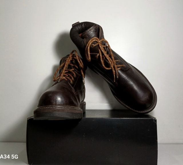 POLO Ralph Lauren "GUARDS CLUB" Safty Boots 44EU(28.5cm) Original ของแท้ มือ 2, รองเท้าบู้ทเซฟตี้หัวกันกระแทก หนังแท้ มีรอยขีดข่วนเล็กน้อย รูปที่ 7