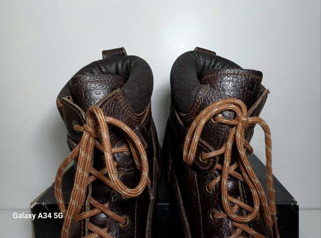 POLO Ralph Lauren "GUARDS CLUB" Safty Boots 44EU(28.5cm) Original ของแท้ มือ 2, รองเท้าบู้ทเซฟตี้หัวกันกระแทก หนังแท้ มีรอยขีดข่วนเล็กน้อย รูปที่ 6