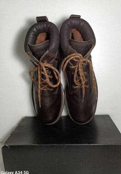 POLO Ralph Lauren "GUARDS CLUB" Safty Boots 44EU(28.5cm) Original ของแท้ มือ 2, รองเท้าบู้ทเซฟตี้หัวกันกระแทก หนังแท้ มีรอยขีดข่วนเล็กน้อย รูปที่ 8