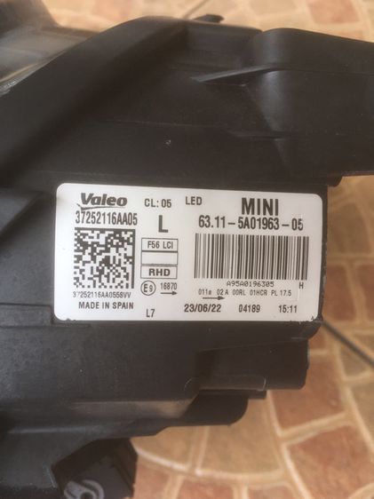 ไฟหน้า MINI f55f56 แท้มือสองญี่ปุ่น รูปที่ 13
