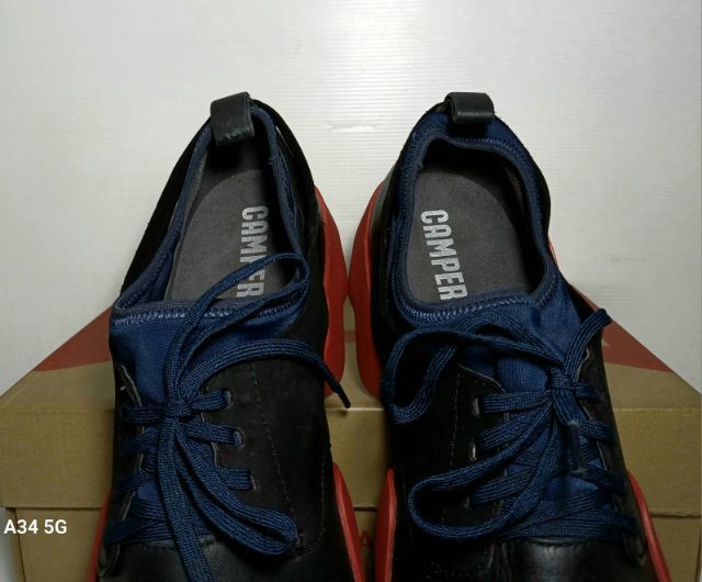 CAMPER Dub, Extra Light, Men's 46EU(30.5cm) Genuine and Original ของแท้ มือ 2 สภาพใกล้เคียงของใหม่, รองเท้า CAMPER หนังแท้ พื้นเต็ม สวยมาก รูปที่ 7