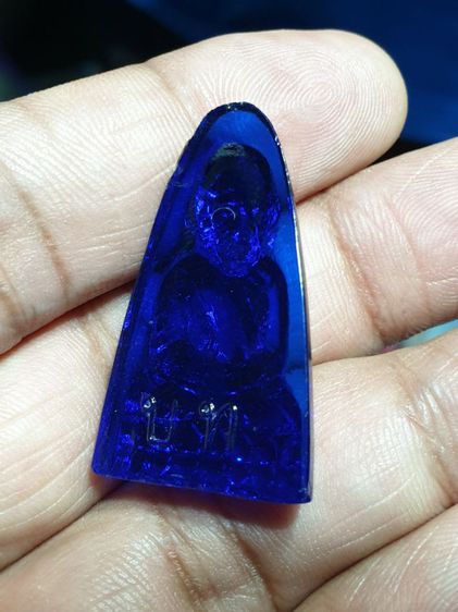 หลวงปู่ทวด เนื้อแก้ว หลัง บ ท ไม่ทราบวัดและปีที่ออก มีหลายองค์ รูปที่ 8