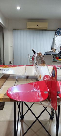 เครื่องบินบังคับRc Kyusho Japan AT-6 Aero Shell wing1.75m.Fuel Eng Os-FS-91S2-4Stroke (wood Fiber)พร้อมบิน ของสะสมหายาก Rare Item ราคาพิเศษ  รูปที่ 10