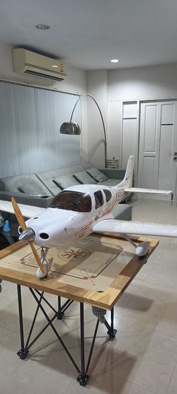 ของเล่นบังคับวิทยุ โดรน เครื่องบินบังคับ Rc Kyusho Japan (Sirrus)SR-22(Wood-Fiber)Wing2.5m.Fuel Os Eng FS-120s3 4Stroke พร้อมบิน ของสะสมหายาก Rare Item ราคาพิเศษ