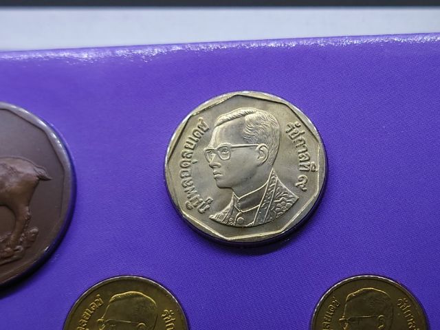 แผงเหรียญกษาปณ์หมุนเวียนประจำปี พ.ศ.2546 ปี มะแม กรมธนารักษ์ รูปที่ 7