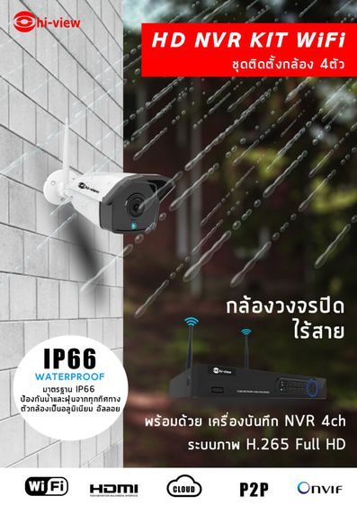 กล้องวงจรปิด Hiview  บริการตรวจเช็คระบบกล้องวงจรปิดถึงบ้าน รูปที่ 4