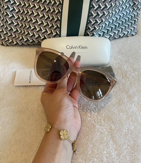 แว่นตา Calvin Klein Sunglasses  เลนส์ polarized ของแท้ ครบกล่อง รูปที่ 5