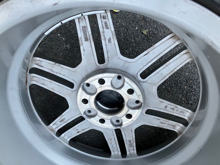 🛞 ล้อ 17" AMG แท้ มือสอง 5 รู 112 หน้าเล็ก-หลังใหญ่ รูปที่ 11