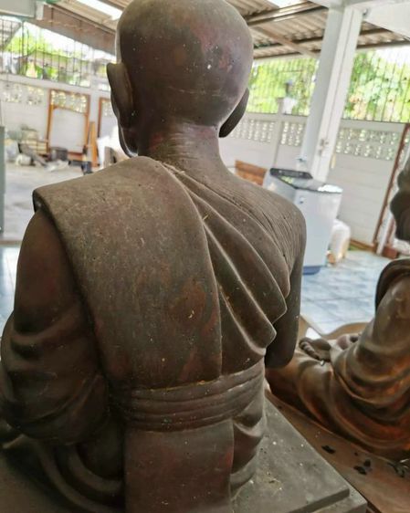ราคาต่อ 1องค์ พระบูชา หลวงปู่ทวดเนื้อนวะ องค์ใหญ่ เดิมๆเก่าเก็บ เนื้อเดียวกันกับองค์ใหญ่ที่สวนป๋าเปรม สงขลา หายาก สร้างน้อย ราคาต่อ 1 องค์ รูปที่ 8