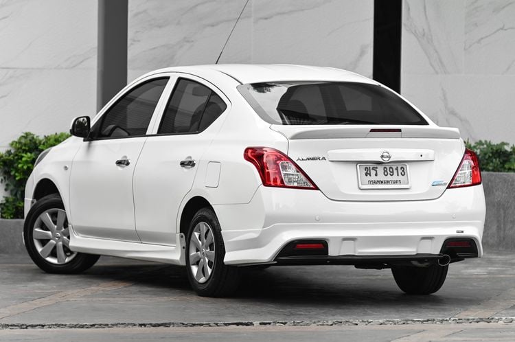 Nissan Almera 2012 1.2 ES Sedan เบนซิน ไม่ติดแก๊ส เกียร์อัตโนมัติ ขาว รูปที่ 3