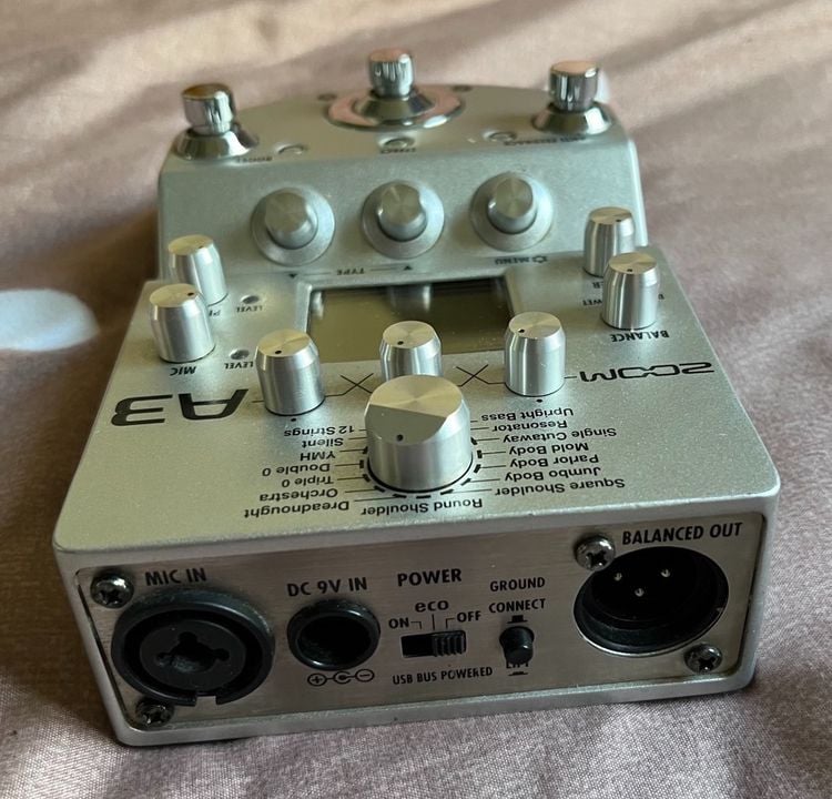 Zoom A3 Pre-Amp Effects for Acoustic Guitar รูปที่ 10