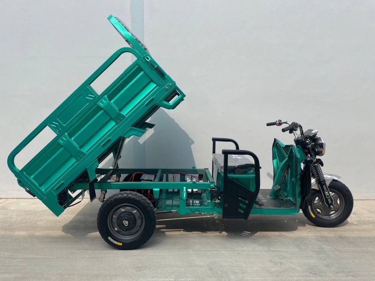 รถสามล้อไฟฟ้า 2025  กระบะบรรทุก ขนาดใหญ่ ยกดั้มได้ มอเตอร์ 1500 w.  รุ่น RT Per 1200 ขนาดรถ กว้าง 100cm. ยาว 290 cm สูง 132 ขนาดกระบะ กว้าง  รูปที่ 13