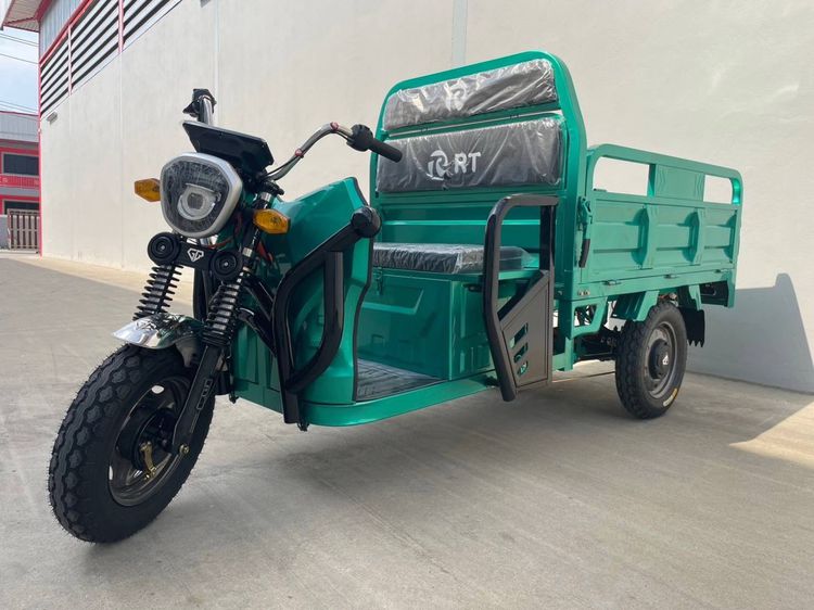 รถสามล้อไฟฟ้า 2025  กระบะบรรทุก ขนาดใหญ่ ยกดั้มได้ มอเตอร์ 1500 w.  รุ่น RT Per 1200 ขนาดรถ กว้าง 100cm. ยาว 290 cm สูง 132 ขนาดกระบะ กว้าง  รูปที่ 10