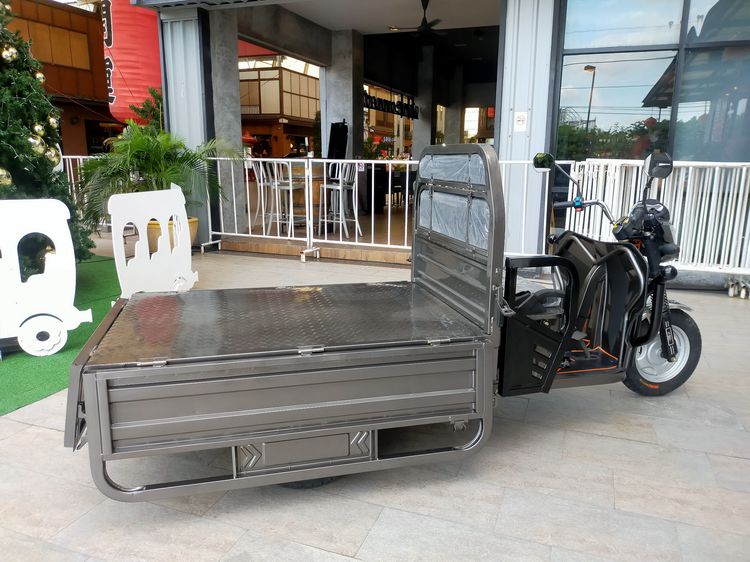 รถสามล้อไฟฟ้า 2025  กระบะบรรทุก ขนาดใหญ่ ยกดั้มได้ มอเตอร์ 1500 w.  รุ่น RT Per 1200 ขนาดรถ กว้าง 100cm. ยาว 290 cm สูง 132 ขนาดกระบะ กว้าง  รูปที่ 14
