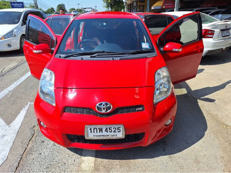Toyota Yaris 2013 1.5 RS Sedan เบนซิน ไม่ติดแก๊ส เกียร์อัตโนมัติ แดง