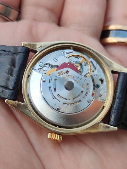Vintage ROLEX Oyster Perpetual Ref.1005 14k Solid Gold  รูปที่ 16
