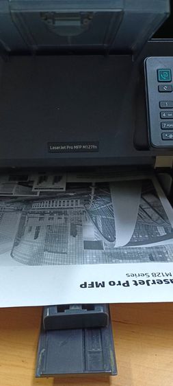 Printer Laserjet Pro MFP M127fn ขาว-ดำ (มือสอง) อุปกรณ์ครบ รูปที่ 6
