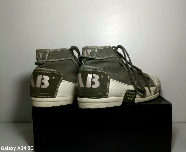 YELLOWCAB NEW YORK, YCNY, Men's 43EU(28.0cm) Original ของแท้ มือ 2 สภาพใกล้เคียงของใหม่, รองเท้า YCNY ผ้าใบ พื้นเต็ม ไม่มีตำหนิใดๆ สวยมาก รูปที่ 14