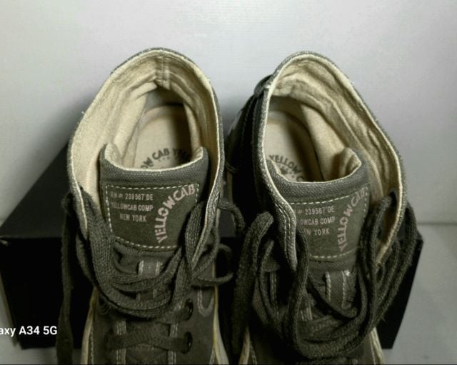 YELLOWCAB NEW YORK, YCNY, Men's 43EU(28.0cm) Original ของแท้ มือ 2 สภาพใกล้เคียงของใหม่, รองเท้า YCNY ผ้าใบ พื้นเต็ม ไม่มีตำหนิใดๆ สวยมาก รูปที่ 6