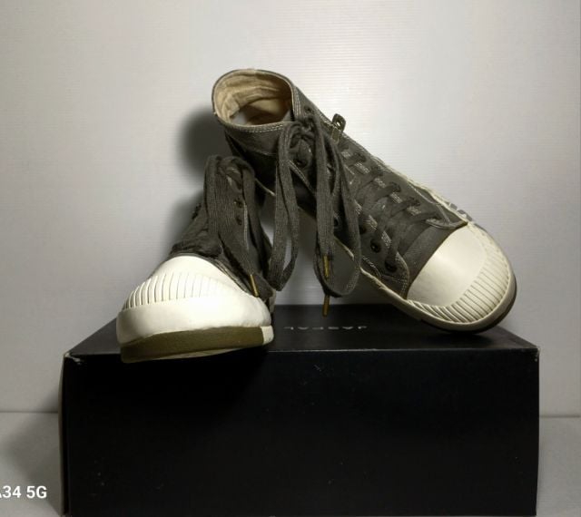YELLOWCAB NEW YORK, YCNY, Men's 43EU(28.0cm) Original ของแท้ มือ 2 สภาพใกล้เคียงของใหม่, รองเท้า YCNY ผ้าใบ พื้นเต็ม ไม่มีตำหนิใดๆ สวยมาก รูปที่ 8