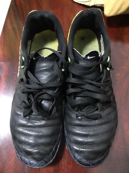 รองเท้าฟุตบอล Nike ผู้ชาย ดำ ร้อยปุ่มแทมโป285
