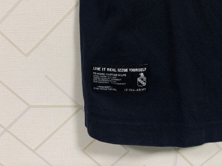 เสื้อยืด izzue x ARMY กระเป๋าอกซ้าย แท้ 💯 size M ขนาด อก 20.5 ยาว 27 นิ้ว สภาพดีมาก ดีเทลสวย เนื้อผ้าดีมากนิ่มใส่สบาย หายากน่าสะสมครับ รูปที่ 5