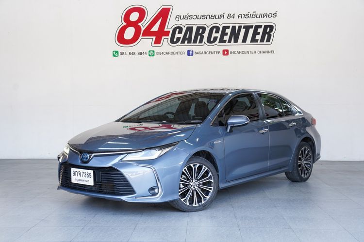 Toyota Altis 2019 1.8 Hybrid High Sedan ไฮบริด ไม่ติดแก๊ส เกียร์อัตโนมัติ เทา
