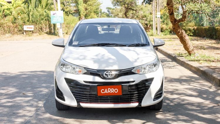 Toyota Yaris ATIV 2020 1.2 Entry Sedan เบนซิน ไม่ติดแก๊ส เกียร์อัตโนมัติ ขาว รูปที่ 2