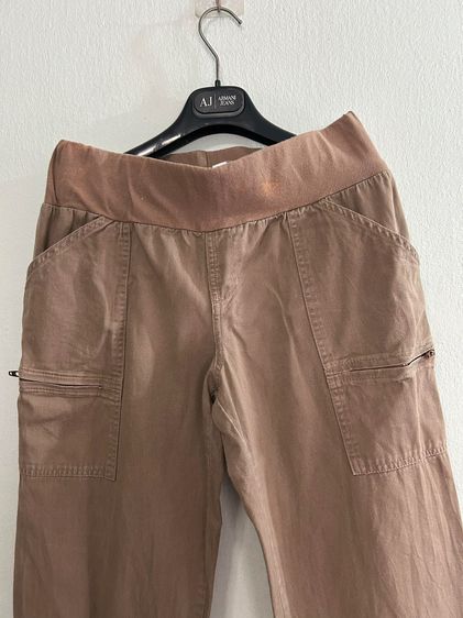 🌈กางเกงคาร์โก้ แบรนด์ Duo maternity👉(Made In USA)งานแท้💯😍ดีไซน์ทรงคาร์โก้แต่งกระเป๋า เอวยางยืด 🌈 รูปที่ 2