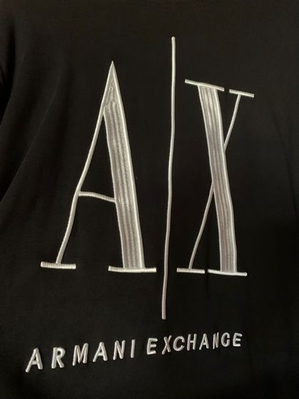 เสื้อกันหนาวสเว็ตเตอร์ sweatshirt Armani big logo รูปที่ 2