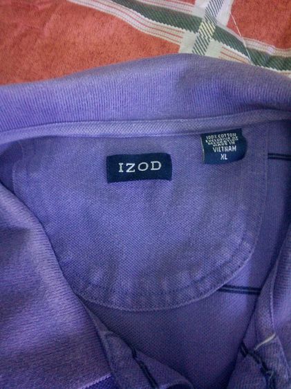 IZOD เสื้อยืดคอปกนำเข้าคัดหัว XL รูปที่ 4