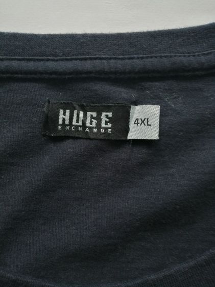 0147 เสื้อยืด T Shirt ยี่ห้อ HUGE EXCHANGE size 4XL  รูปที่ 2