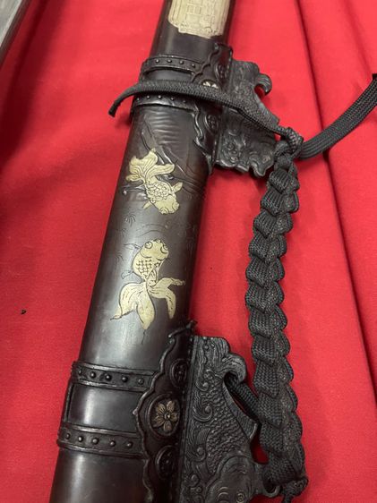 ดาบญี่ปุ่น ลายกระไหล่เงินM1 รูปที่ 5