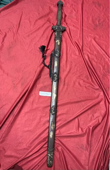 ดาบตรง ลายกะไหล่เงิน สะสมA9 รูปที่ 3