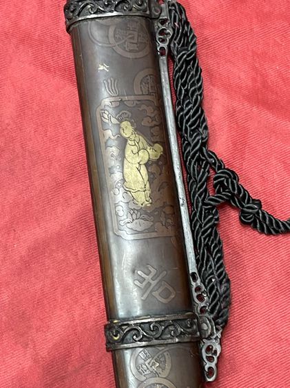 ดาบตรง ลายกะไหล่เงิน สะสมA9 รูปที่ 13
