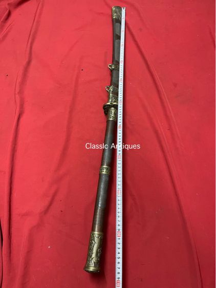 ดาบญี่ปุ่น ลายกะไหล่เงินS1 รูปที่ 16