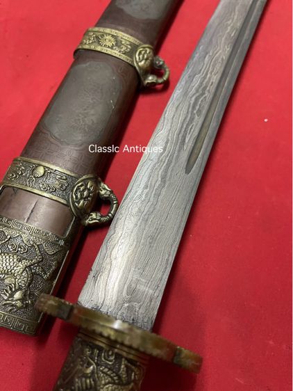 ดาบญี่ปุ่น ลายกะไหล่เงินS1 รูปที่ 10