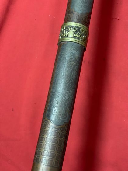 ดาบญี่ปุ่น ลายกะไหล่เงินS1 รูปที่ 15